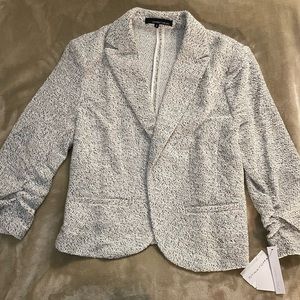 Super soft light grey blazer from Amanda + Chelsea | Brand new with tags
